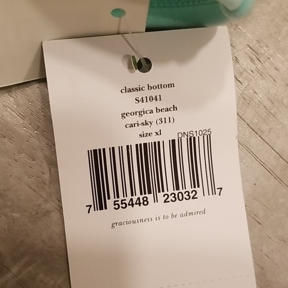 💕KATE SPADE💕 Georgica Beach Bikini Bottom Blue - Picture 12 of 12